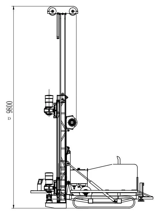 CDC-6 dimension hyd-6 drilling rig 3
